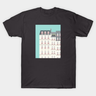 Floral Windows in Paris, France T-Shirt